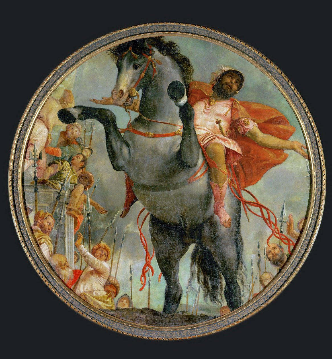Marcus Curtius opfert sein Leben von (1528-88) Veronese