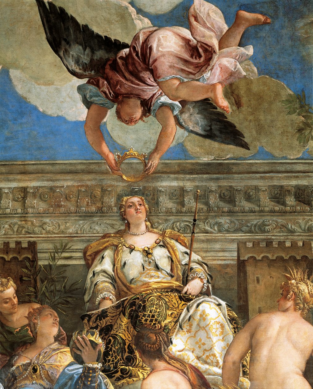 Die Apotheose von Venedig (Detail) von (1528 88) Veronese