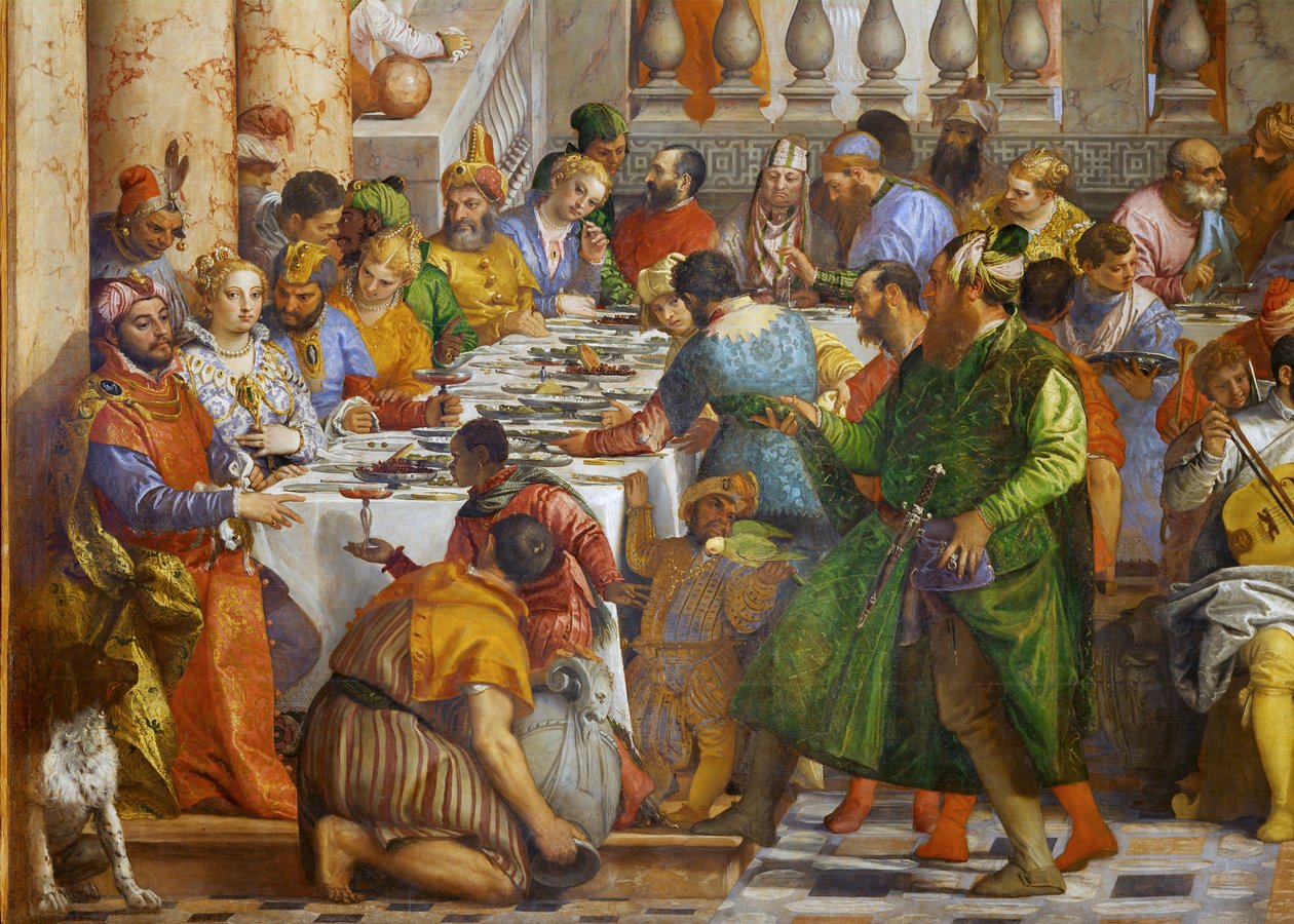 Die Hochzeit zu Kana von (1528 88) Veronese