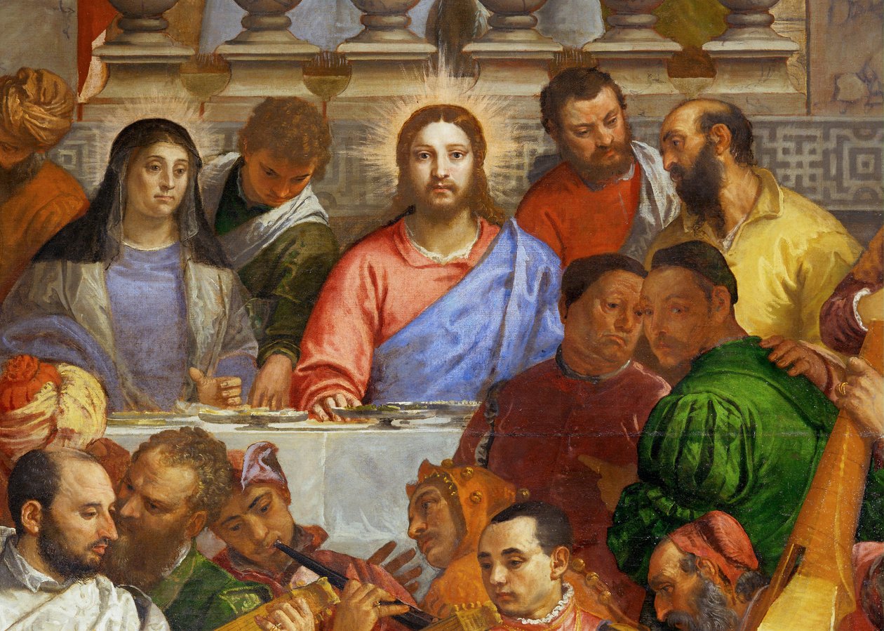 Die Hochzeit zu Kana von (1528-88) Veronese