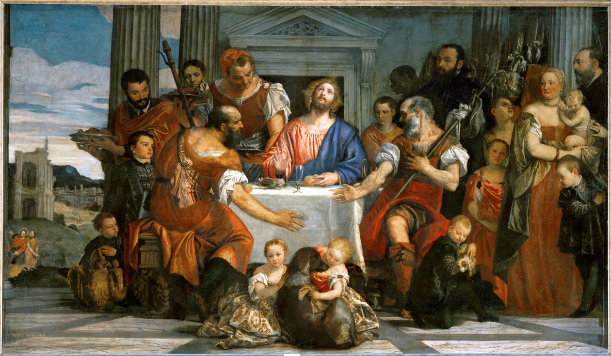 Die Pilger von Emmaus von (1528 88) Veronese