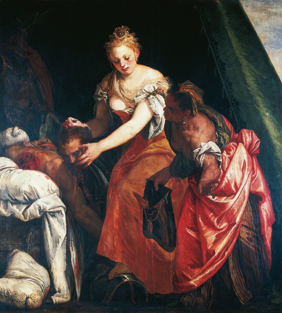Judith mit dem Kopf des Holofernes von (1528 88) Veronese
