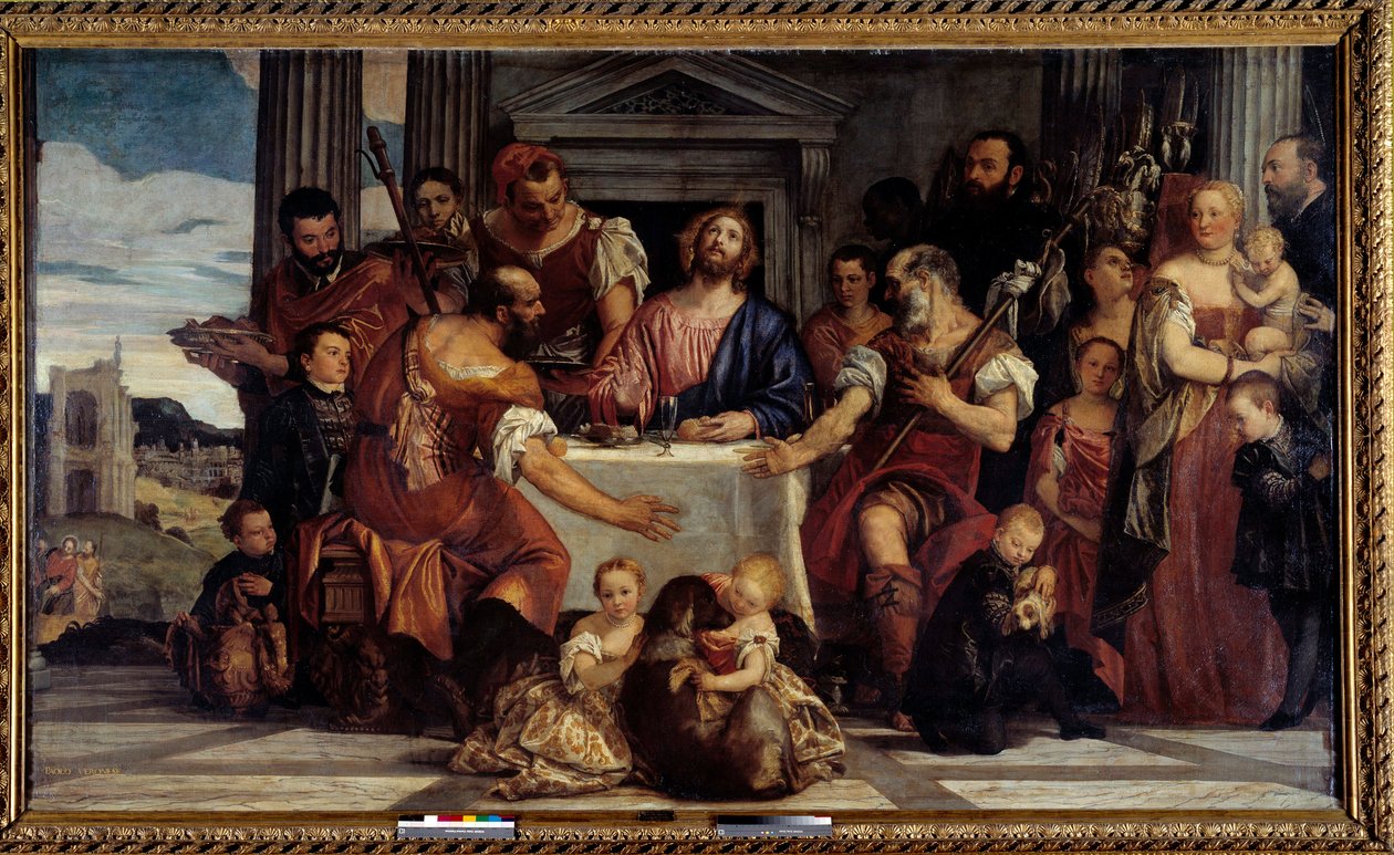 Die Pilger von Emmaus von Veronese