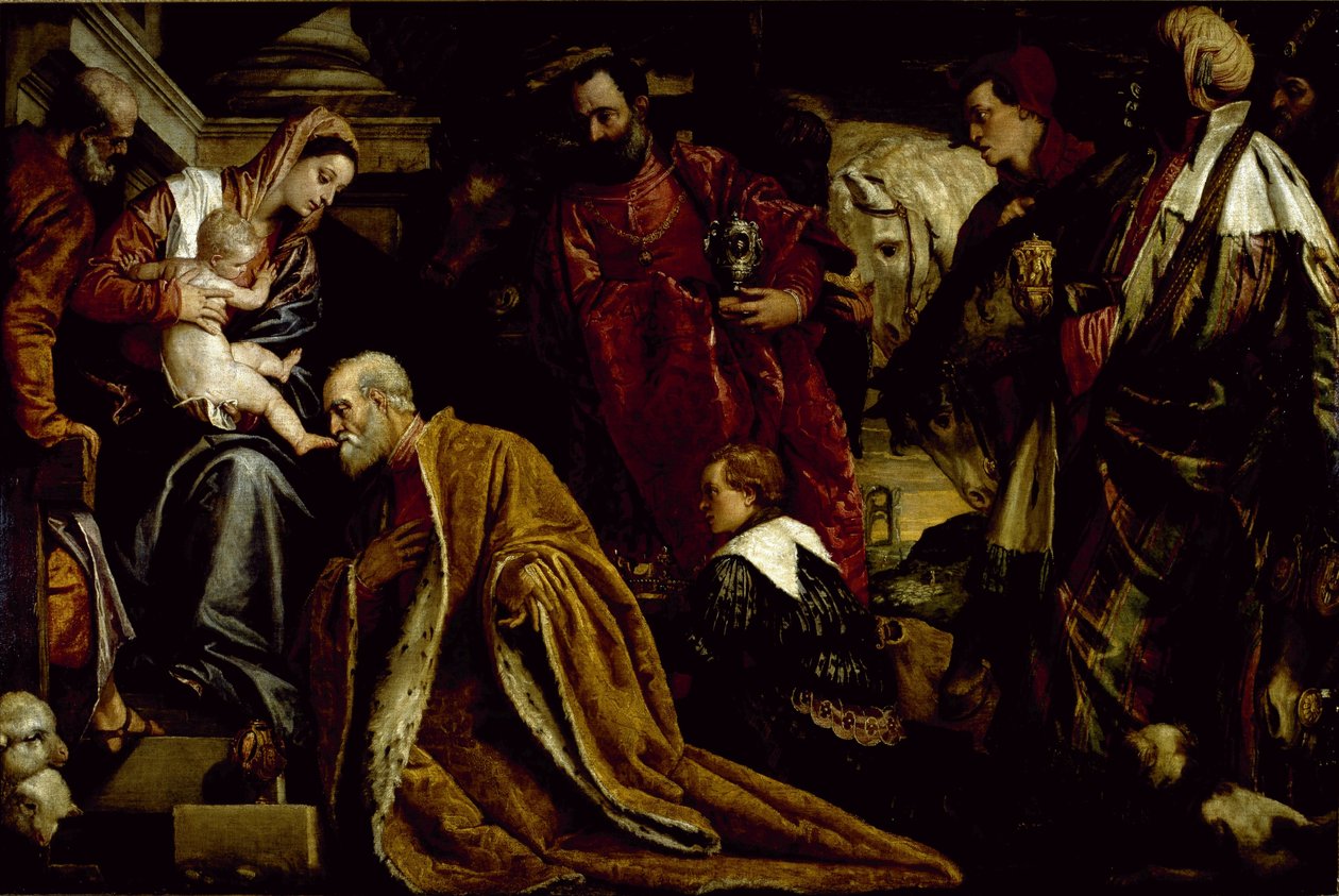 Die Anbetung der Könige von Veronese