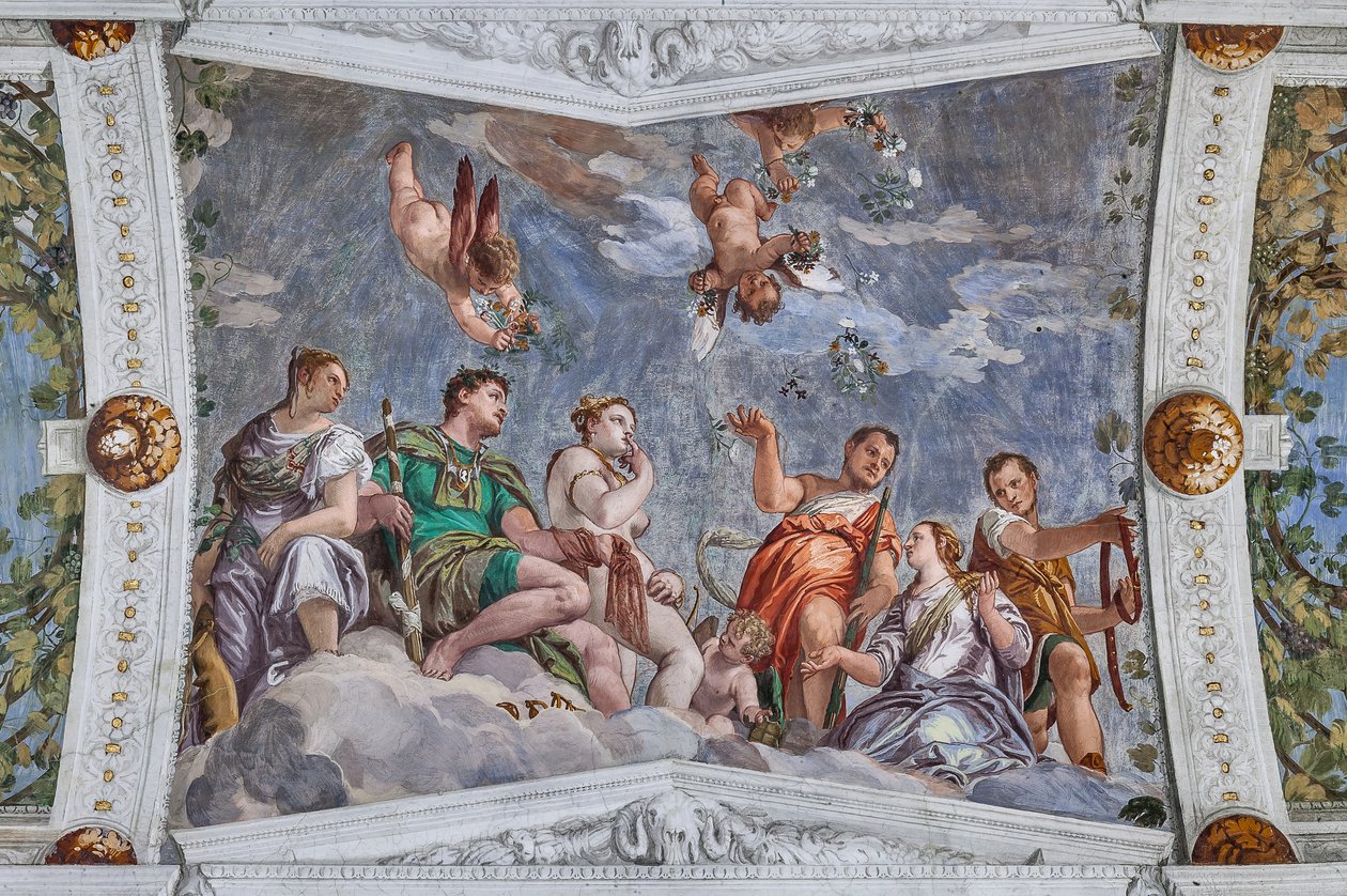Der Hof der Liebe, Raum der ehelichen Liebe von Veronese