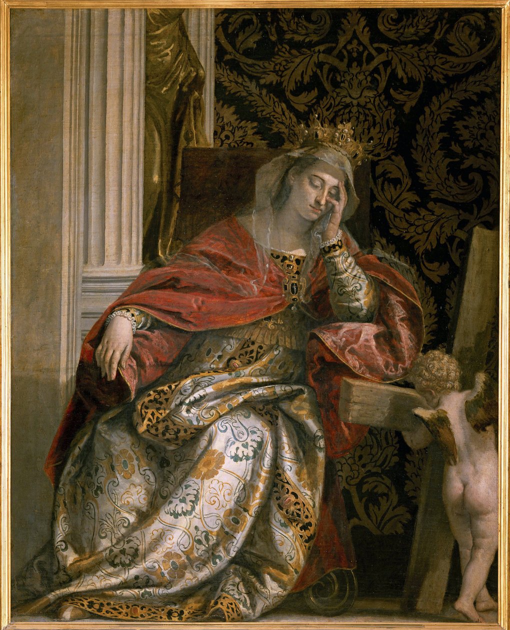 Der Traum der Heiligen Helena (249-330) von Paolo Veronese von Veronese