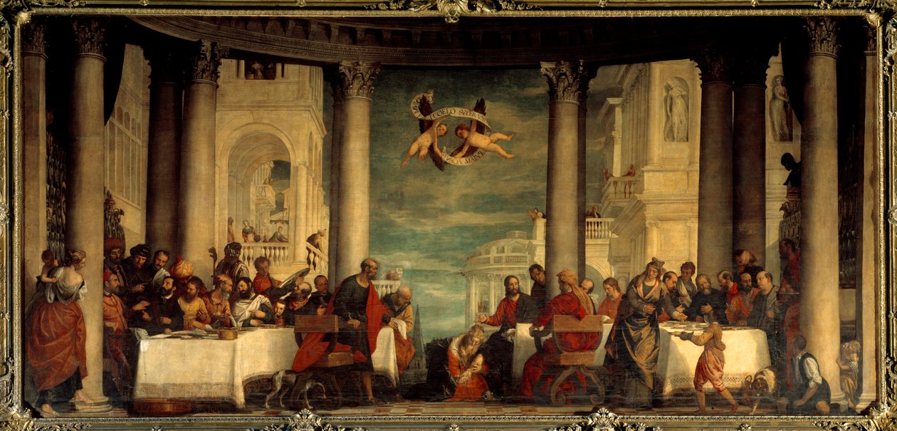 Das Mahl im Hause des Simon des Pharisäers von Veronese