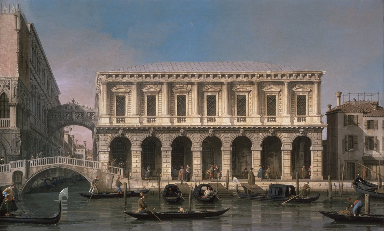 Die Seufzerbrücke von Canaletto