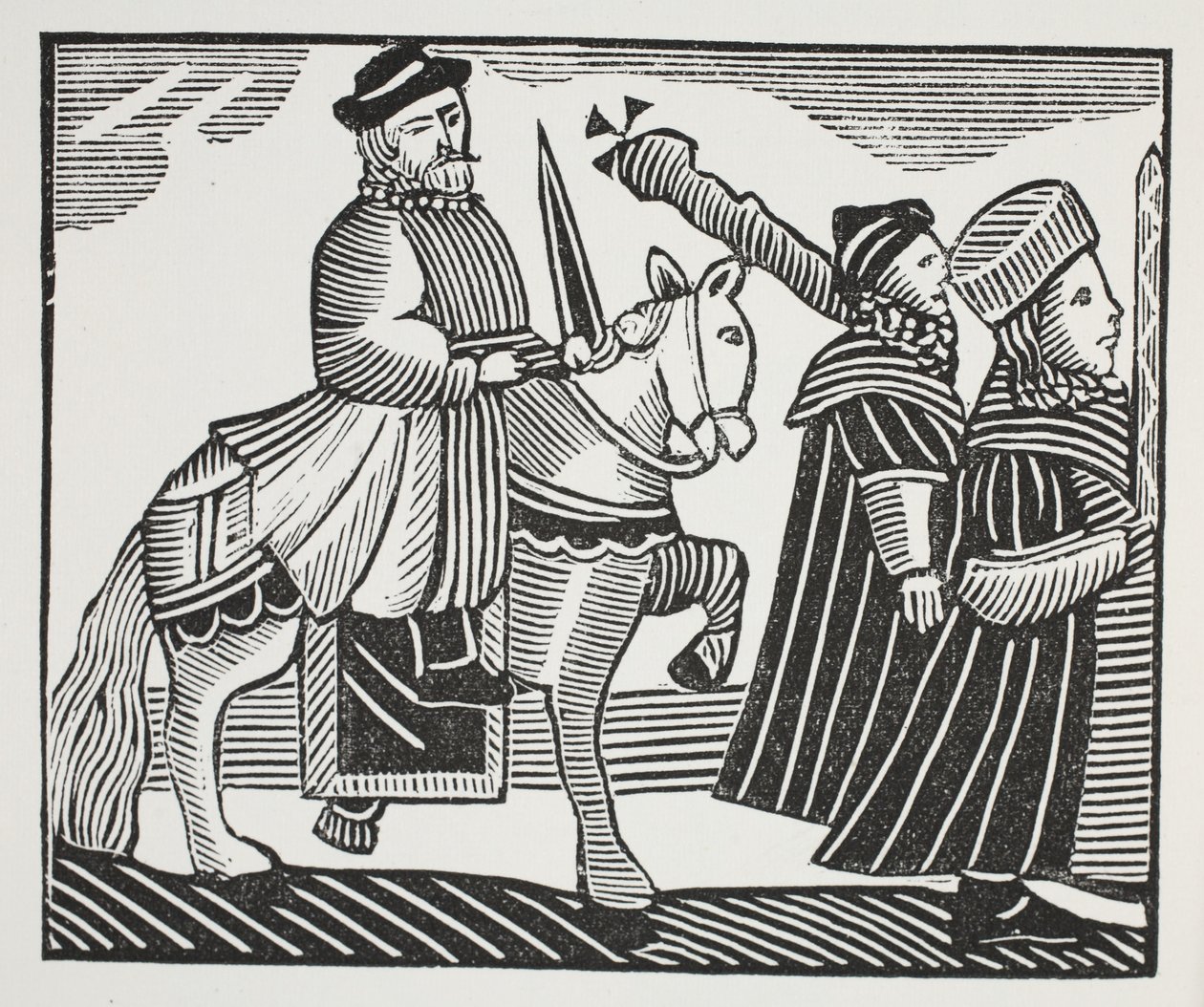 Die Geschichte von Wat Tyler und Jack Straw, Illustration aus 