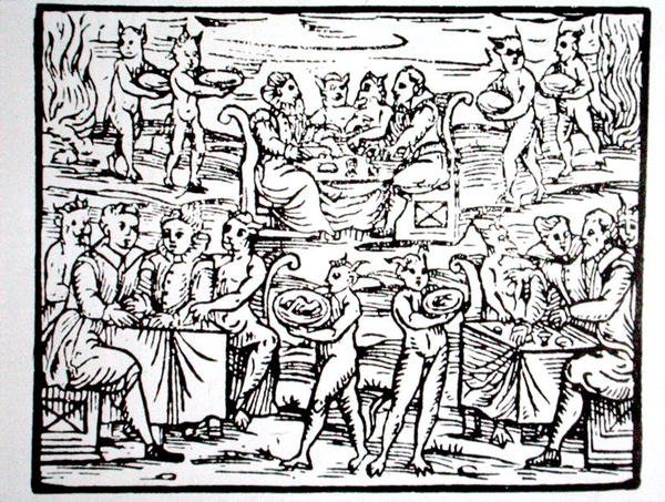 Das Fest des Zauberers, Kopie einer Illustration aus 