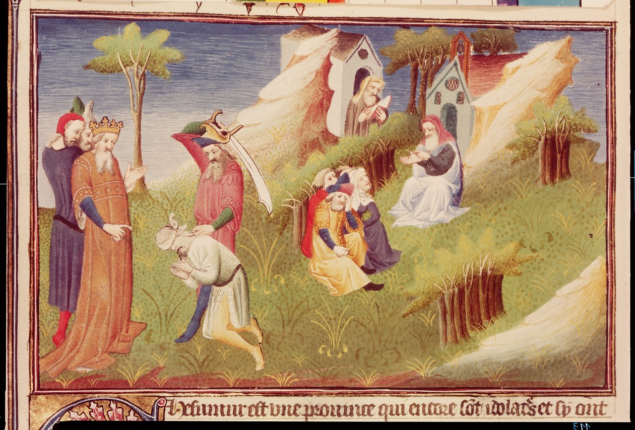 Eine Hinrichtung in Afghanistan, ca. 1410-12 von (and workshop) Boucicaut Master