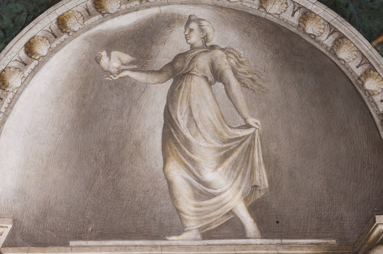 Diana Lucifera (Detail der Lunetten) von (c.1489 1534) Correggio
