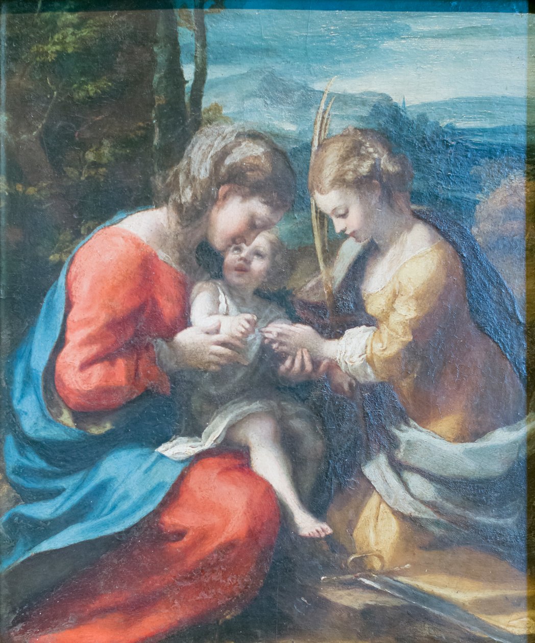 Mystische Hochzeit der Heiligen Katharina von (c.1489 1534) Correggio