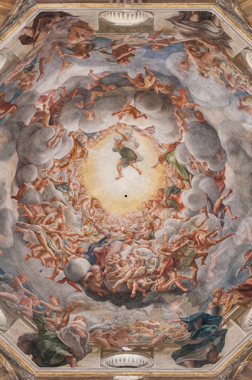 Die Himmelfahrt der Jungfrau Maria (Detail) von (c.1489 1534) Correggio