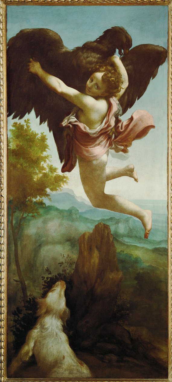Die Entführung des Ganymed von (c.1489-1534) Correggio