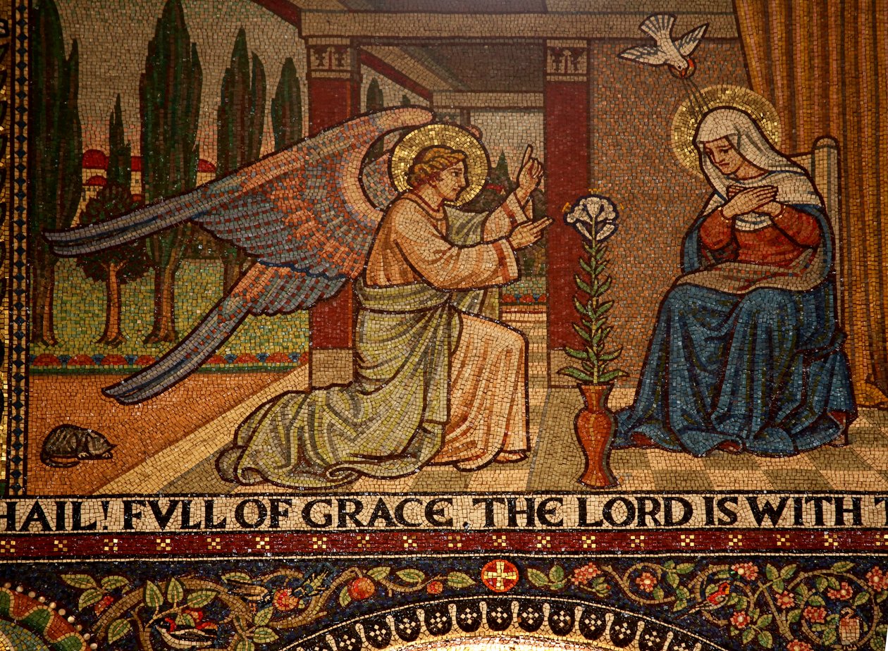 Droitwich, Kirche des Heiligen Herzens und der Heiligen Katharina: Mosaiken, 1920er Jahre von Unknown