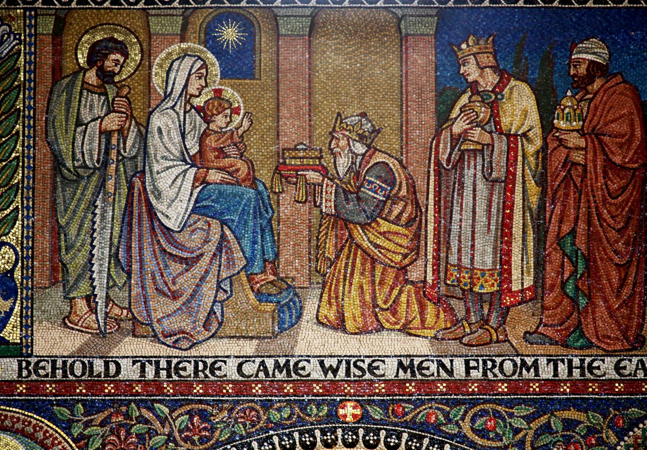 Droitwich, Kirche des Heiligen Herzens und der Heiligen Katharina: Mosaiken, 1920er Jahre von Unknown