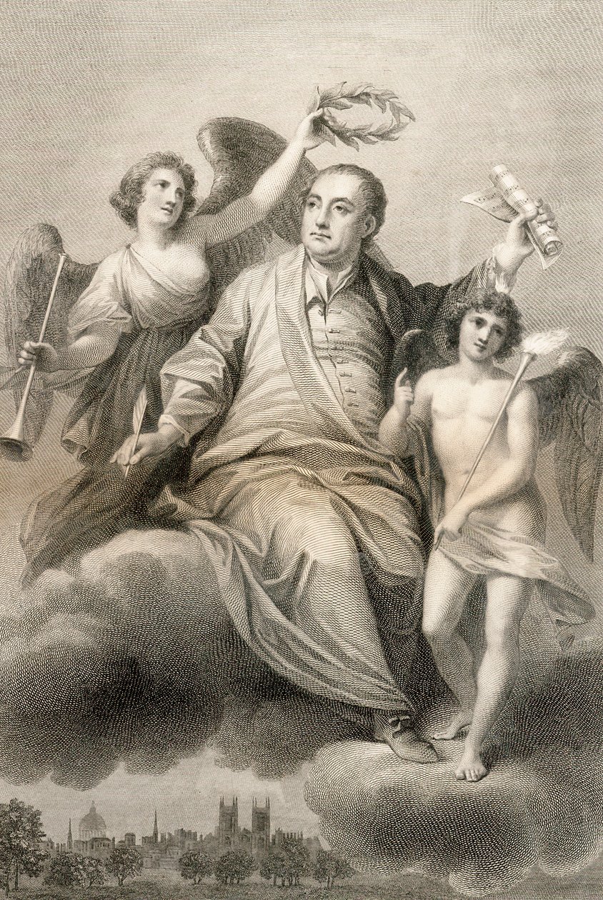 Die Apotheose von Händel von Unknown