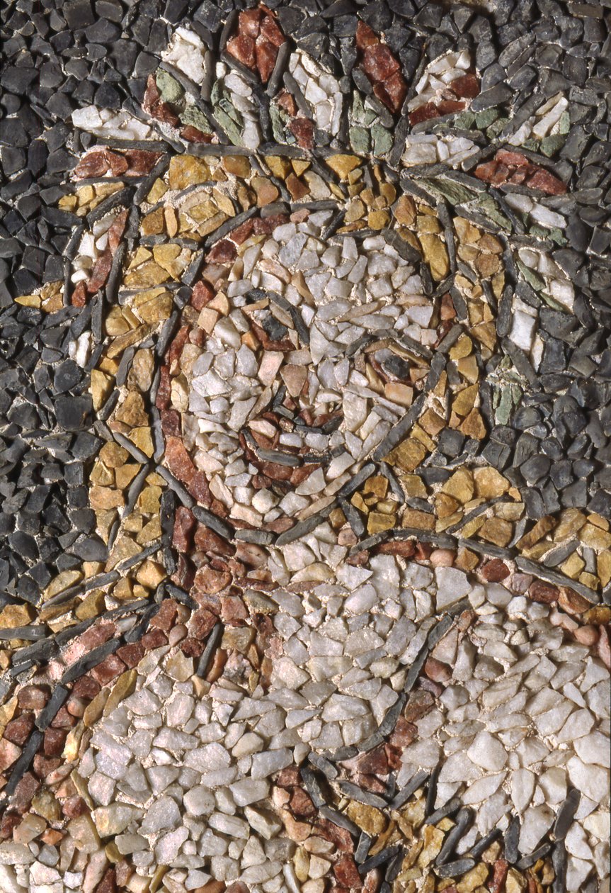 Wanddekoration, Nymphaeum in der Villa Litta Visconti Borromeo Arese, Lainate, Lombardei, Italien von Unknown