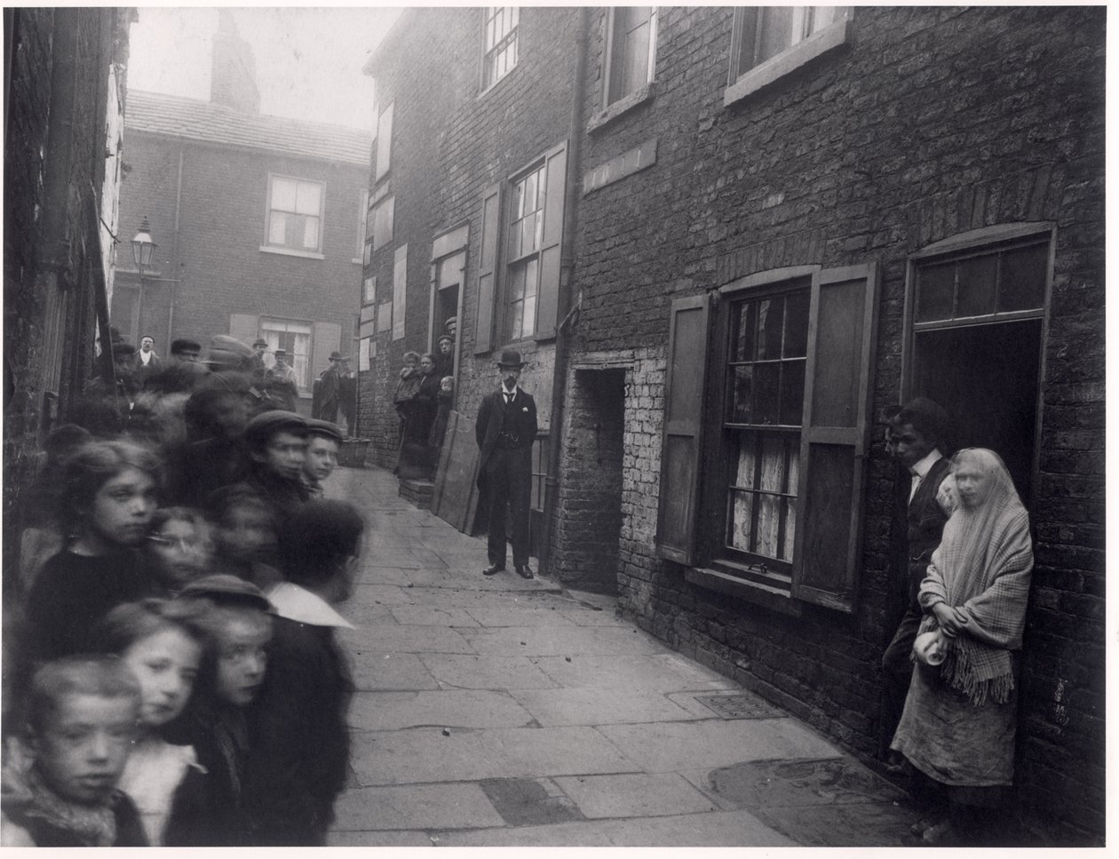 Sanitätsinspektor, Leeds, 1899 von English Photographer
