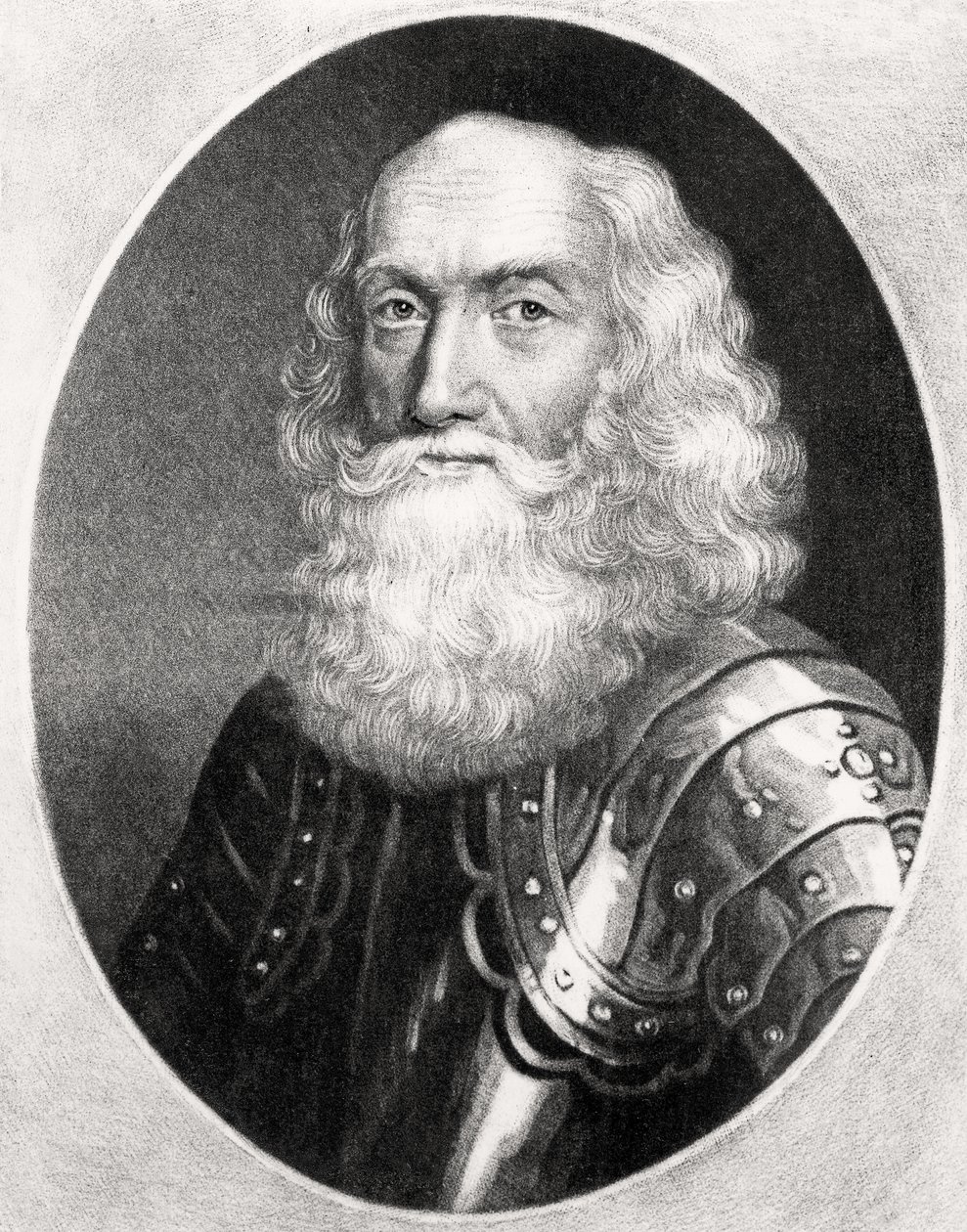Porträt von General Thomas Dalyell (ca. 1599-1685) graviert von Richard Earlom (1743-1822) und Charles Turner (ca. 1773-1857) aus Illustrious Characters in British History von English School