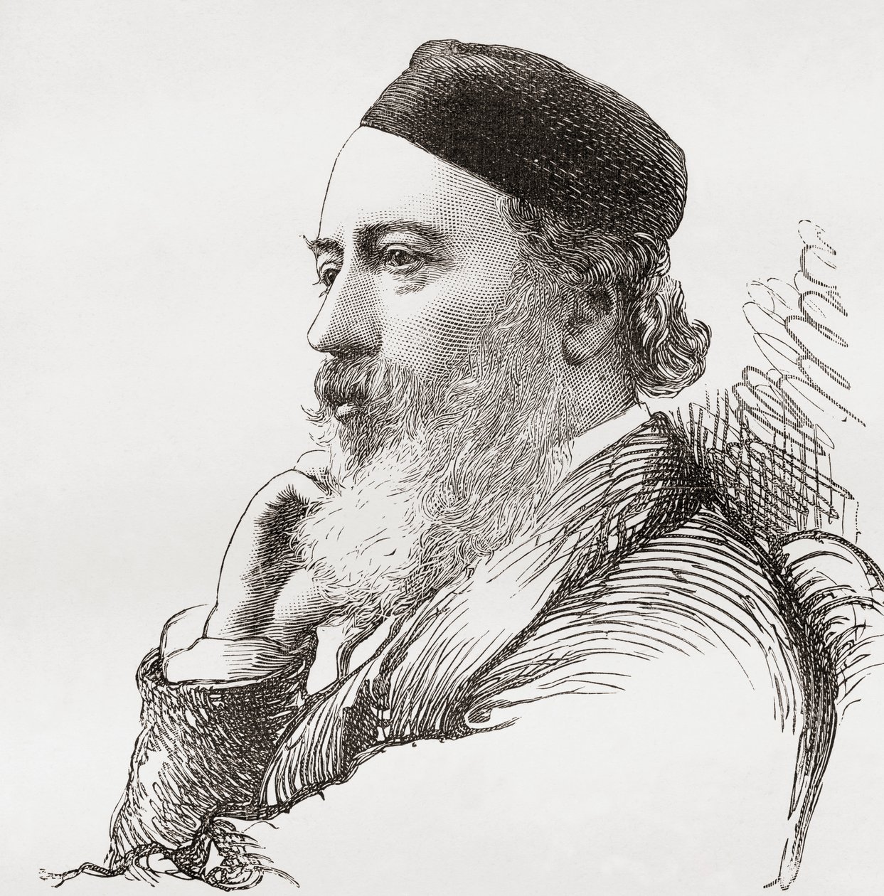 Sir John Gilbert, aus 