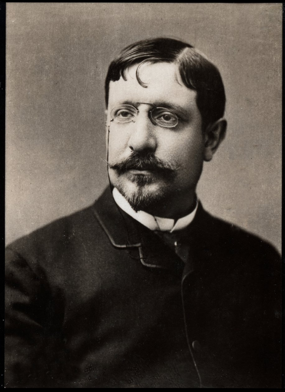Porträt von Benjamin Constant (1845-1902), französischer Maler und Radierer von French Photographer