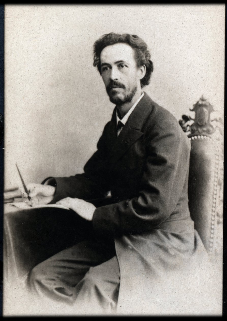 Porträt von Benjamin Godard (1849-1895), französischer Geiger und Komponist von French Photographer
