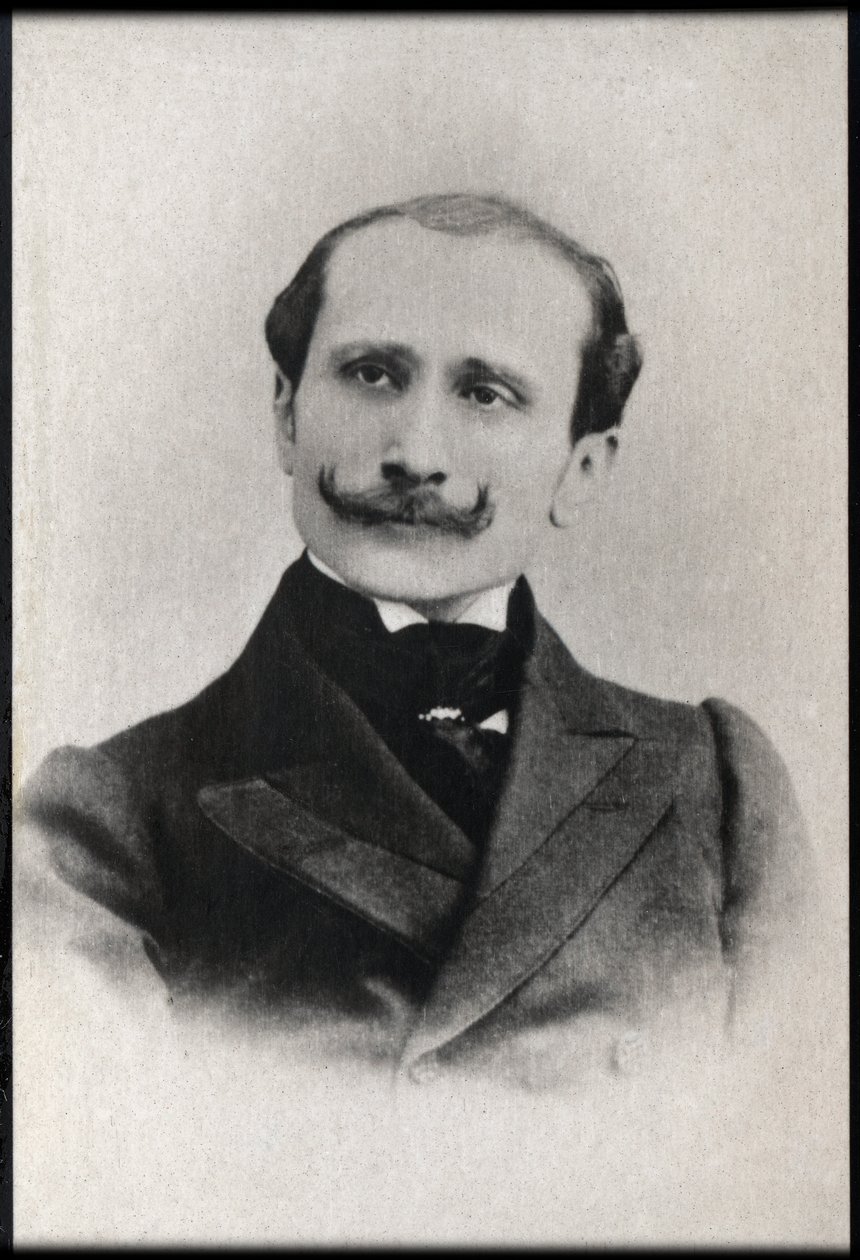 Porträt von Edmond Rostand (1868-1918), französischer Dichter und Dramatiker von French Photographer