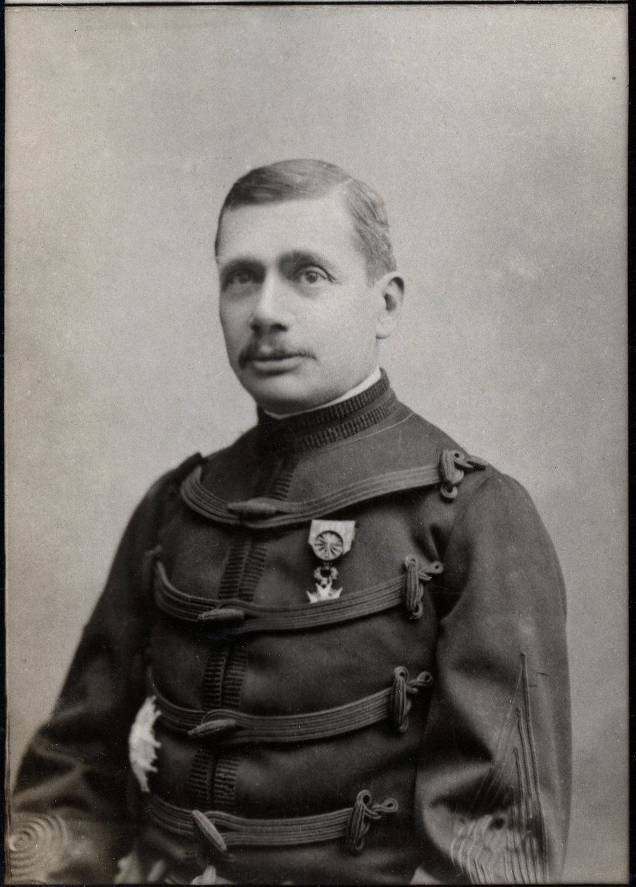 Porträt von Gustave Borgnis Desbordes (1839-1900), französischer General von French Photographer