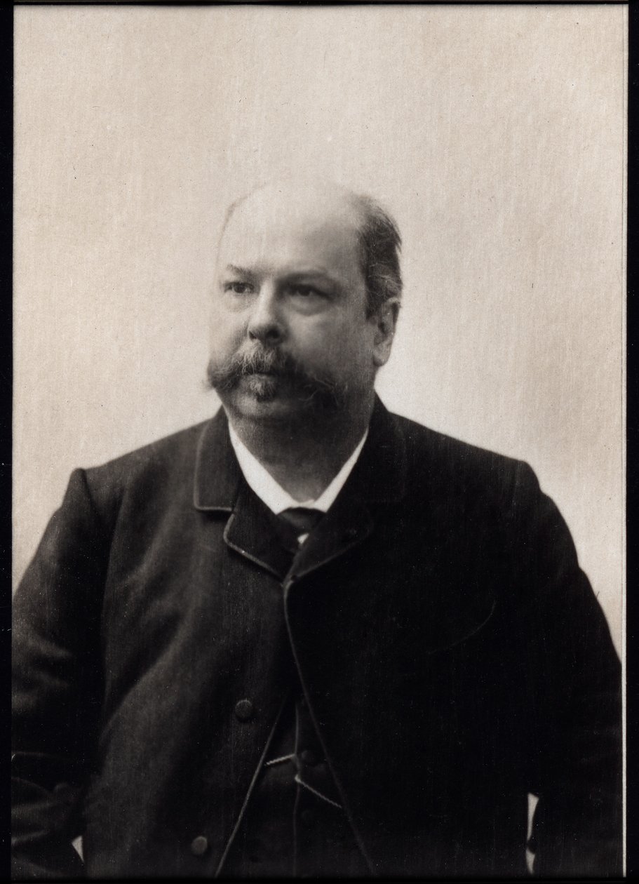 Porträt von Henri Meilhac (1831-1897), französischer Dramatiker und Opernlibrettist von French Photographer
