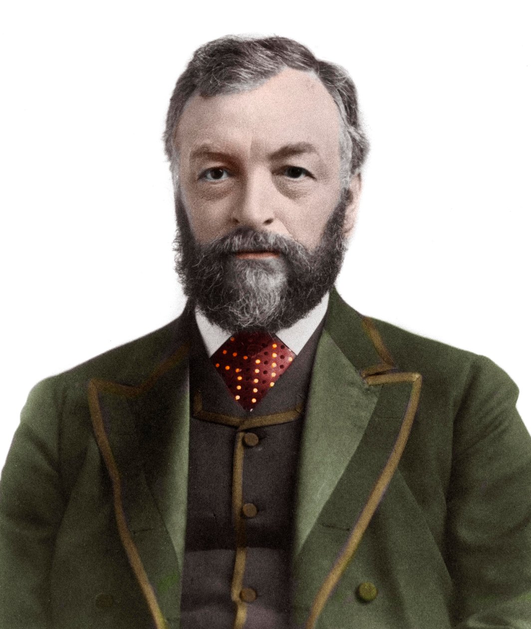 Porträt von Samuel Pierpont Langley (1834-1906), amerikanischer Astronom und Flugzeugpionier von French Photographer