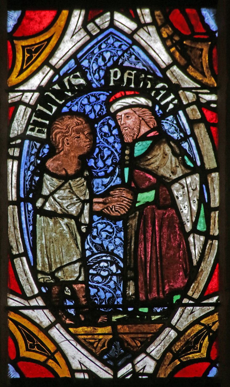 Niederhaslach, Kirche des Heiligen Johannes des Täufers, 1360 von French School