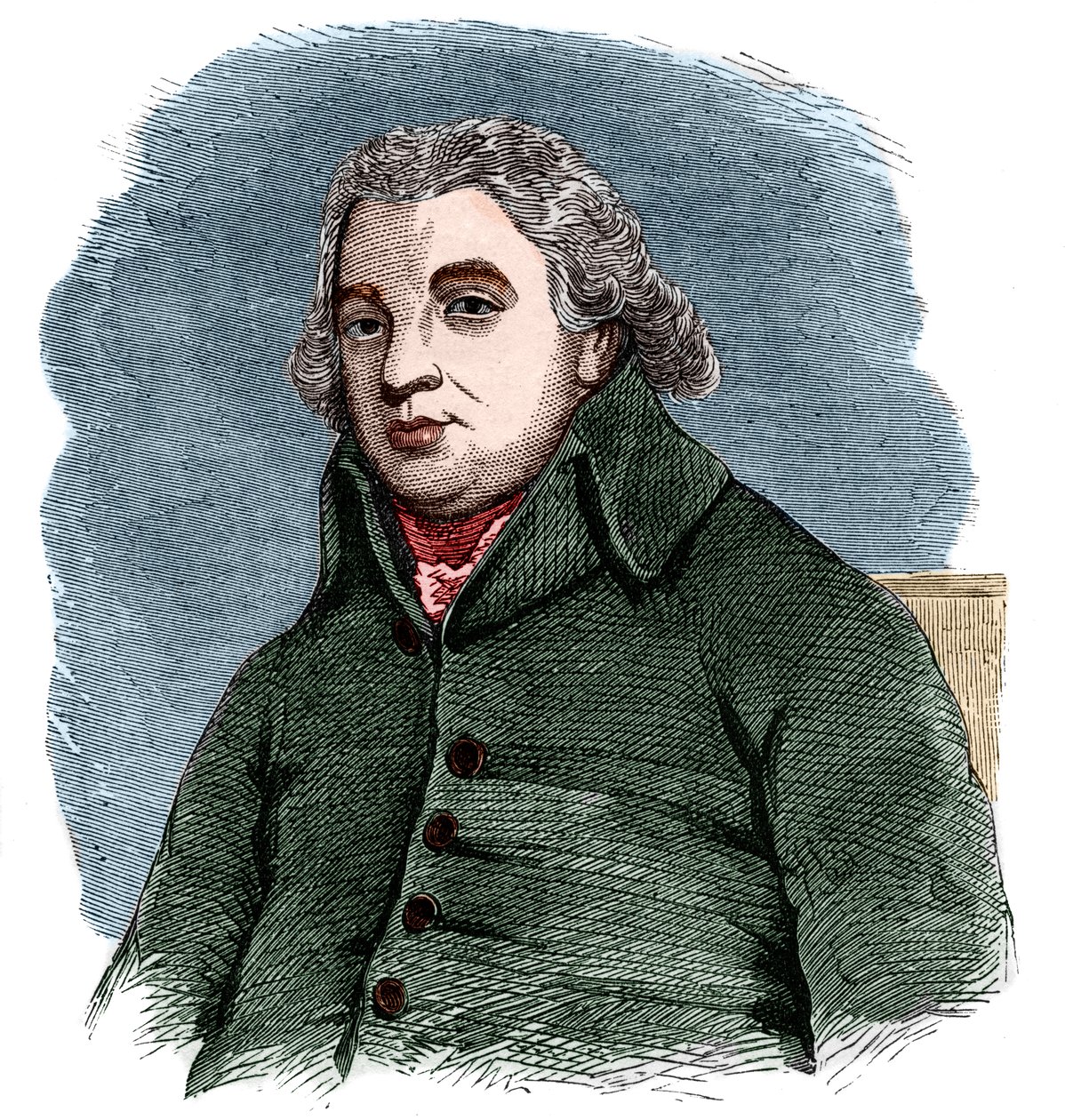 Porträt von Robert Raikes (1736-1811), englischer Philanthrop und anglikanischer Laie von French School