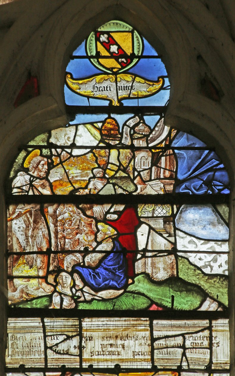Die Seligpreisungen, Église Sainte-Tanche de Lhuître, Selig sind die Trauernden von French School