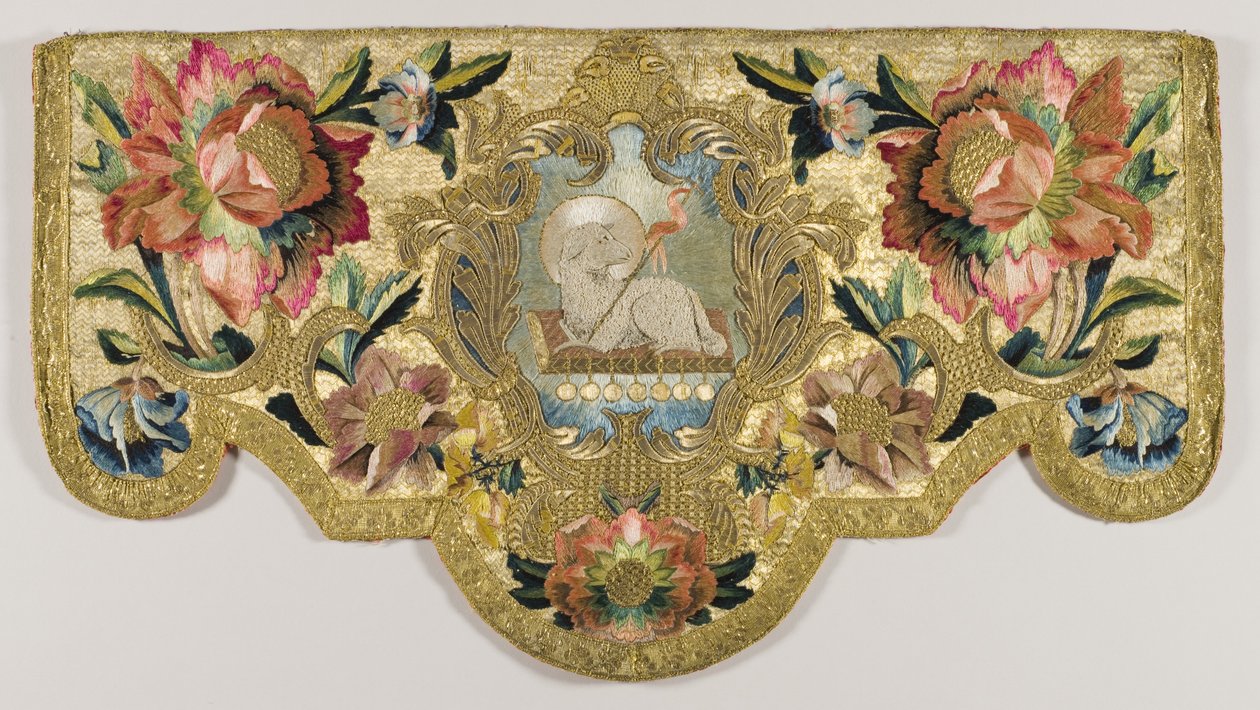 Kirchliches Lesepulttuch, ca. 1730 von Mexican School