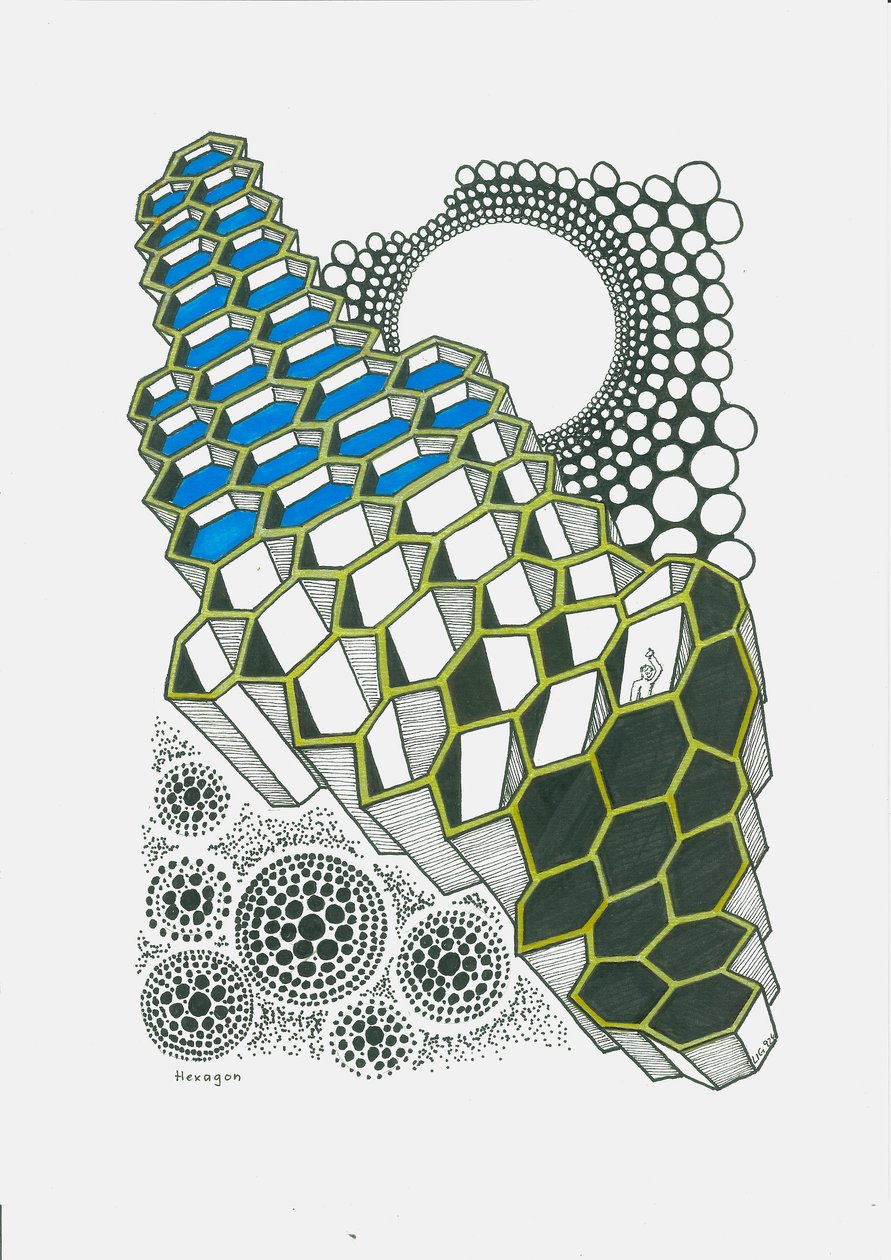Hexagon von Urs Grünenfelder
