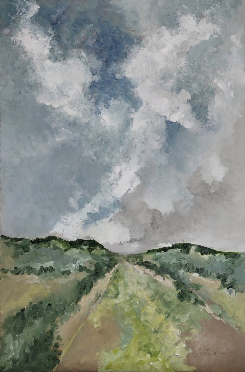 Strada nel verde  von M. Vet