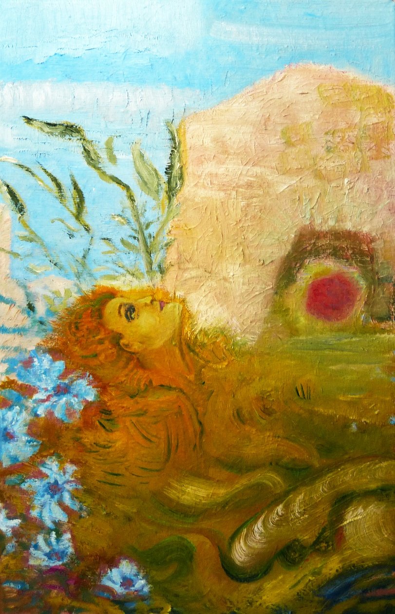 Hinter dem Haus von Elzbieta Goszczycka