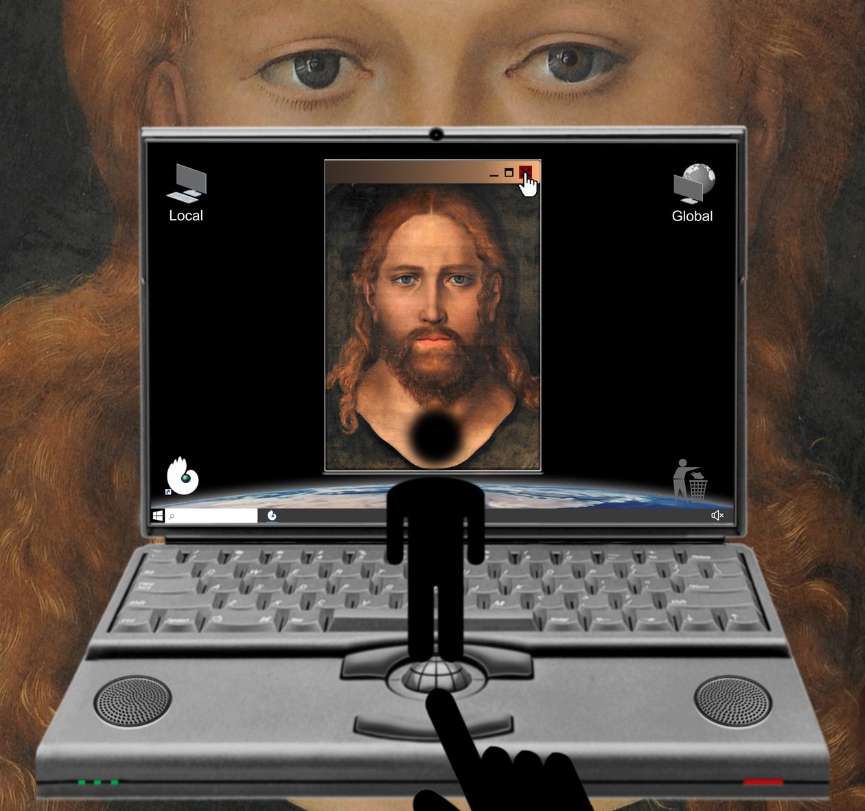 Alt + F4 (II) (aus der Serie: Windows) von Alexander Eibach