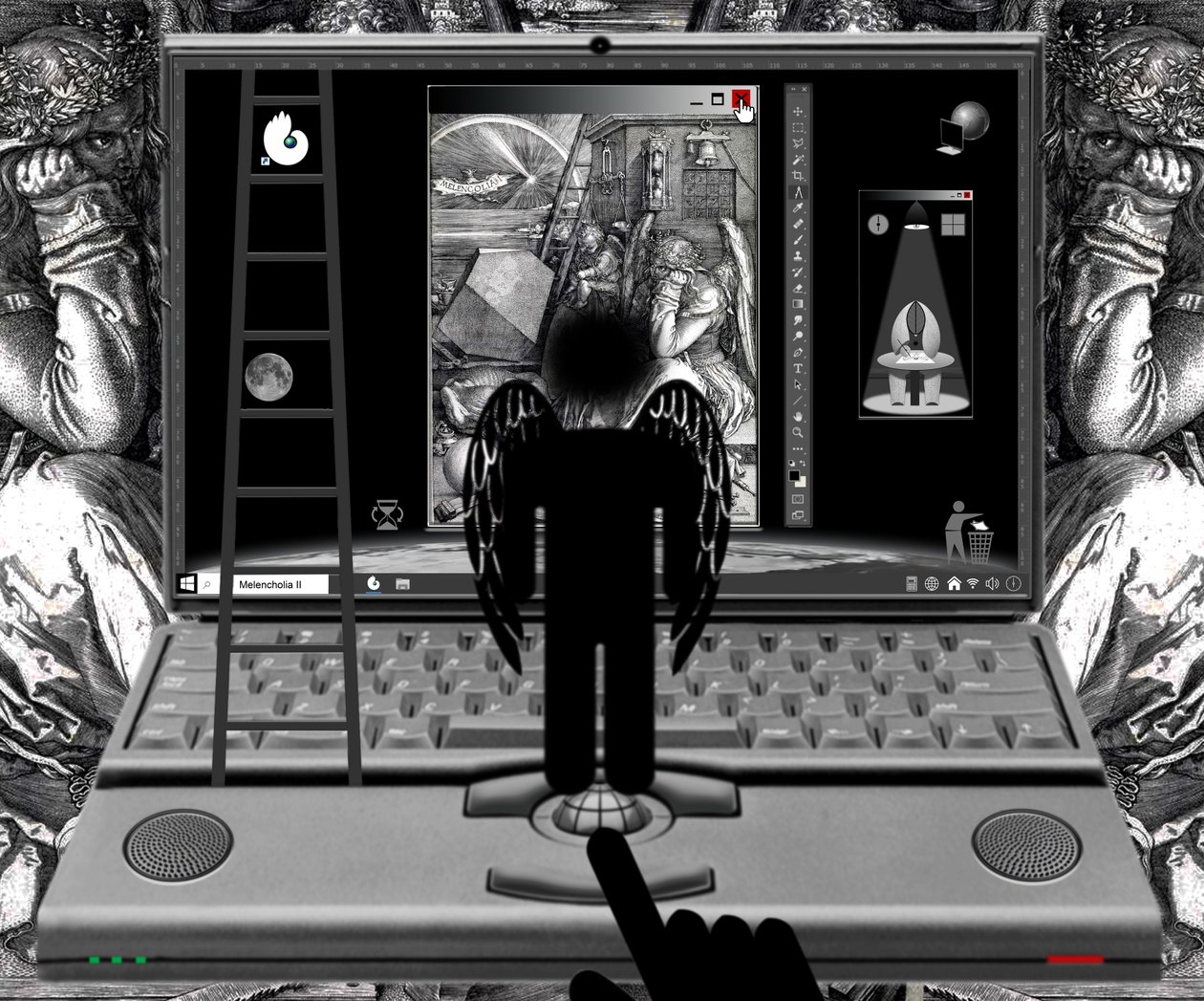 Melancholia II (aus der Serie: Windows) von Alexander Eibach