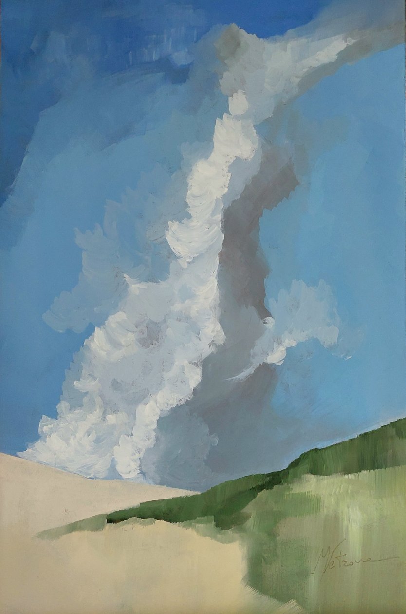 Hohe Wolken von M. Vet