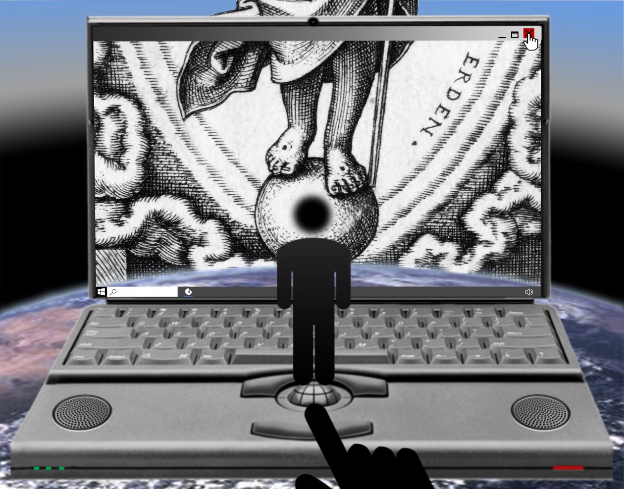 Mir ist geben aller Gwalt im Himmel und Erden (aus der Serie: Windows) von Alexander Eibach