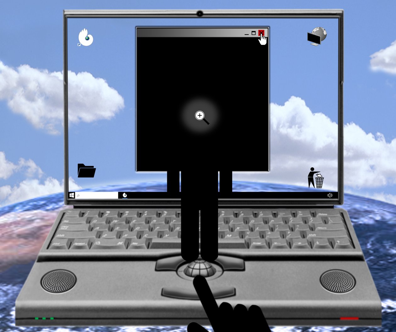 Open Window (Zoom I) von Alexander Eibach