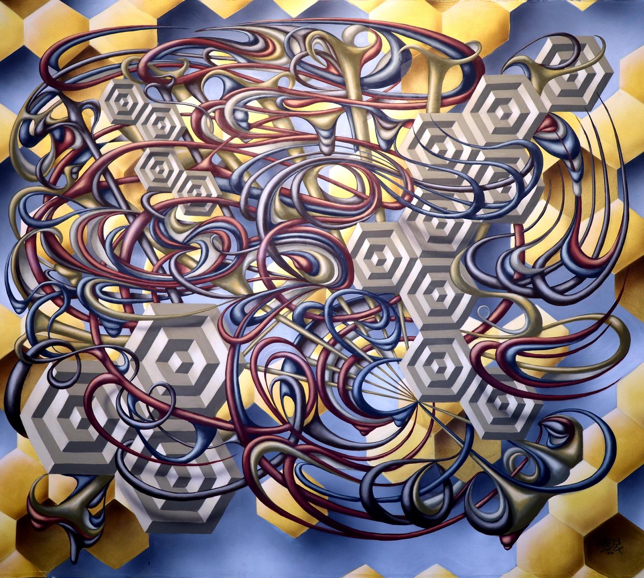 Der Bienenstock  von Simon Hafele Psy-Pix 