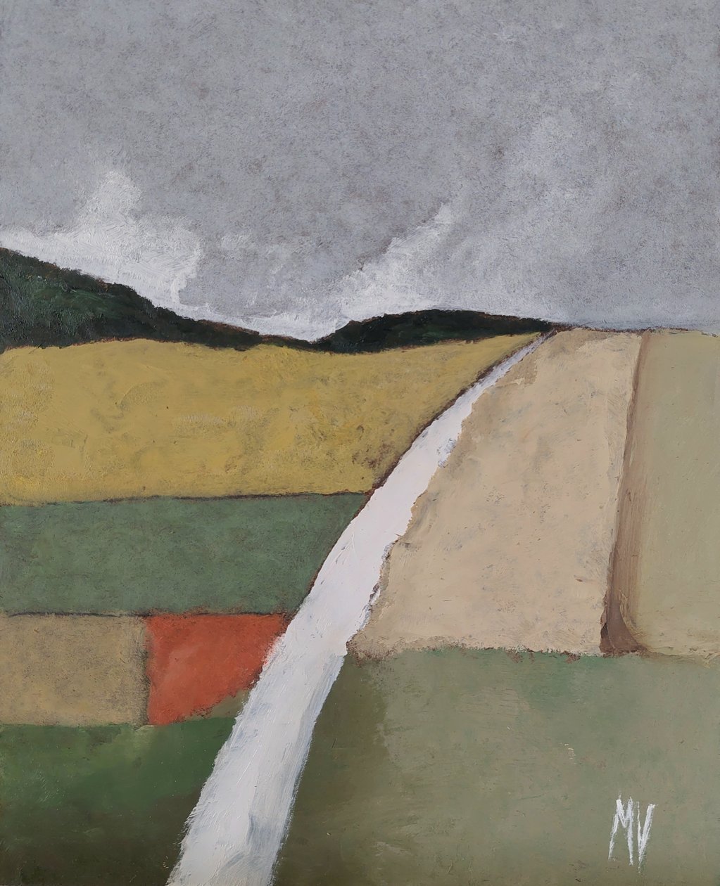 Weiße Straße von M. Vet