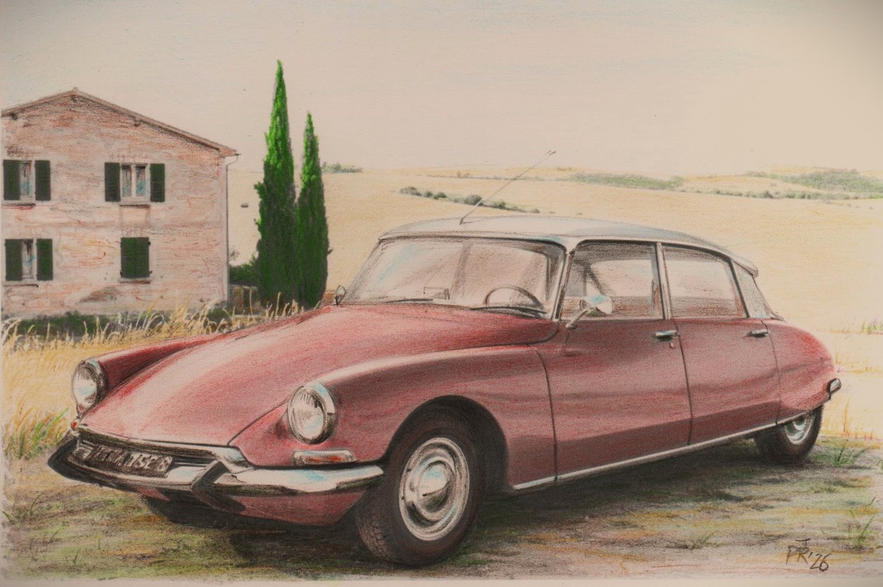 Citroën DS 19 von Jörg-Peter Rabe