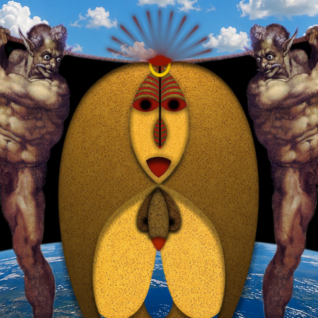 schwierige Überfahrt (II) (aus der Serie das historische Tier) von Alexander Eibach