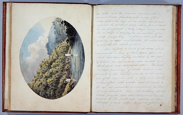 Bishops Wood, Platte 3 und Platte 11, aus dem Journal of a Tour down the Wye, gedruckt von A. Cooper