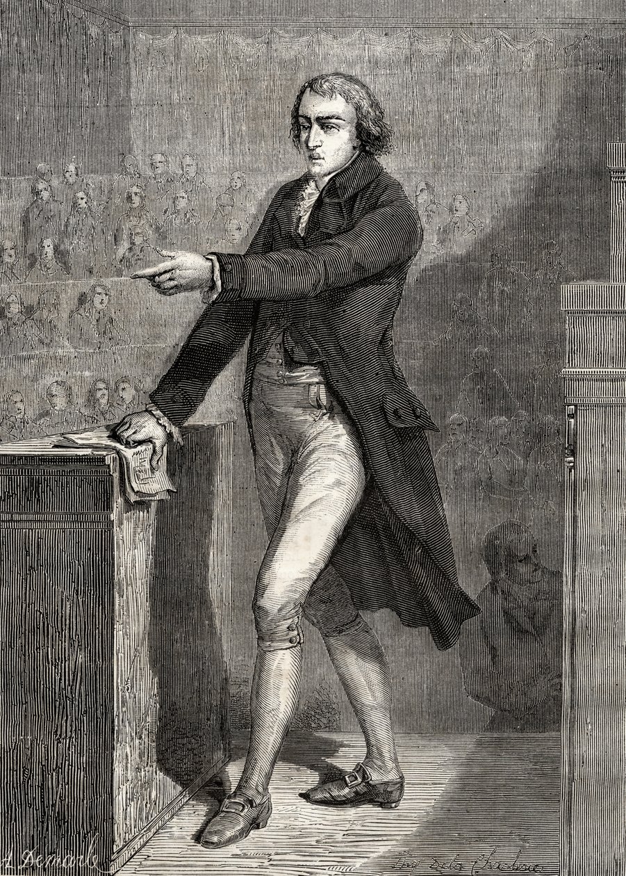 Jean-Baptiste Louvet de Couvrai, graviert von H. de la Charlerie, aus 